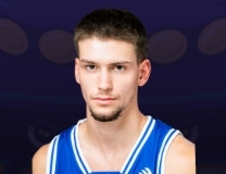 Aidan Mahaney somehow gets the and-1 to fall