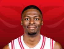 Chandler Jackson gets up for the beautiful slam dunk