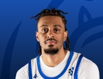 DJ Patrick fights off defender for and-1