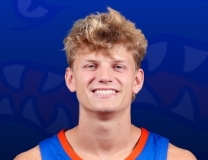 Thomas Haugh rocks the rim with powerful slam dunk