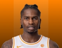 Felix Okpara with the massive block at the rim