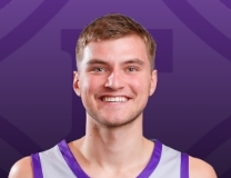 Ben Vander Wal fights off defender for and-1