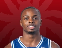 Mikkel Tyne nails the 3-point shot vs. East Carolina Pirates