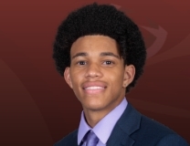 Joshua Ingram elevates for jam vs. Valley Forge