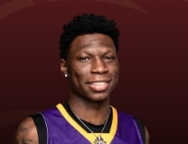 Tay Knox gets up for the rejection