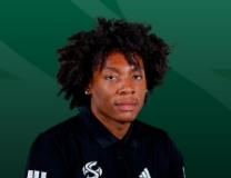 Prophet Johnson hits the triple vs. UC Santa Barbara Gauchos