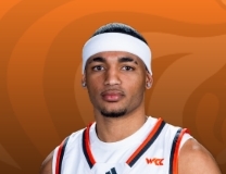 Alexis Marmolejos gets up for the rejection