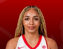 Jzaniya Harriel hits the shot vs. Southern Jaguars