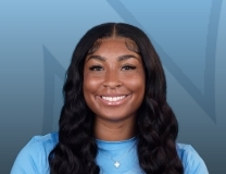 Nyla Harris finishes through contact for UNC