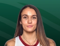Aleah Sorrentino drills basket vs. William & Mary Tribe