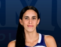 Noa Givon drills shot vs. Point Park Pioneers