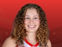 Jackie Piddock knocks down basket