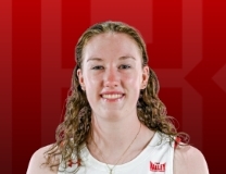 Amy O'Hara hits the basket vs. Northern Kentucky Norse