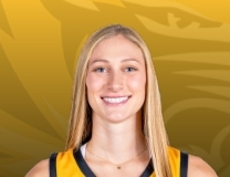 Abbey Schreacke dials from long distance