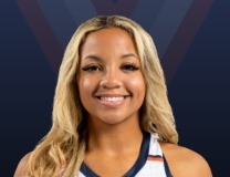 Kymora Johnson with the 2 Pt