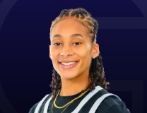 Khia Miller nails it from behind the arc