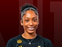 Salese Blow drills basket vs. Prairie View A&M Lady Panthers