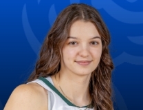 Eszter Turi hits the shot vs. Canisius Golden Griffins