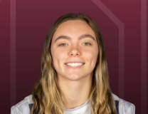 Ava Renninger finishes through contact