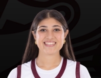 Haya Abdel Aal knocks down basket