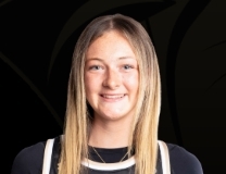 Anna McCarn drills shot vs. Eastern Illinois Panthers