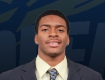 Picked! Avery Smith hauls in the interception