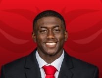 Picked! Brandon Barnes Jr. hauls in the interception