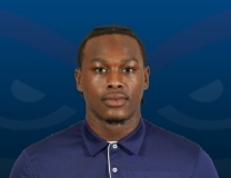 Picked! Terez Reid hauls in the interception