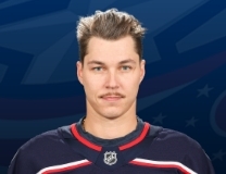 Elvis Merzlikins makes big-time save vs. Ducks