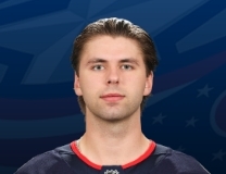 Adam Fantilli lights the lamp for Blue Jackets